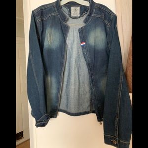 Unique denim jacket